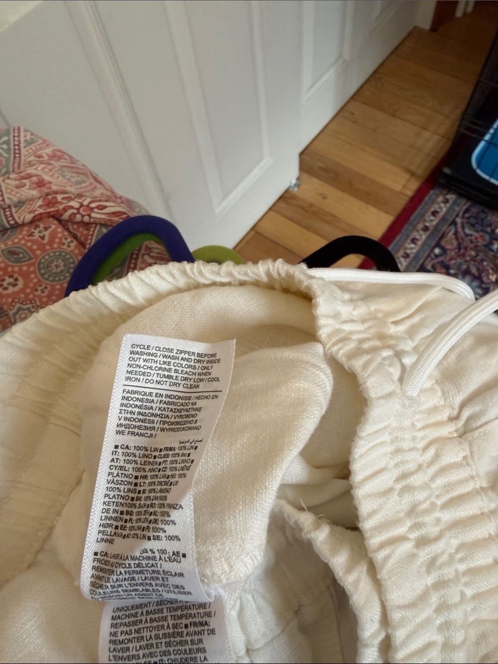 NWT Athleta linen Pants - Picture 8 of 8